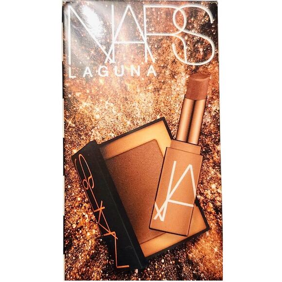 NARS BUNDLE - Laguna Bronzing Powder & Afterglow Lip Balm‎ Deluxe Travel Size - Picture 1 of 10